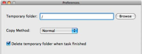 settings for cloning dvd on mac