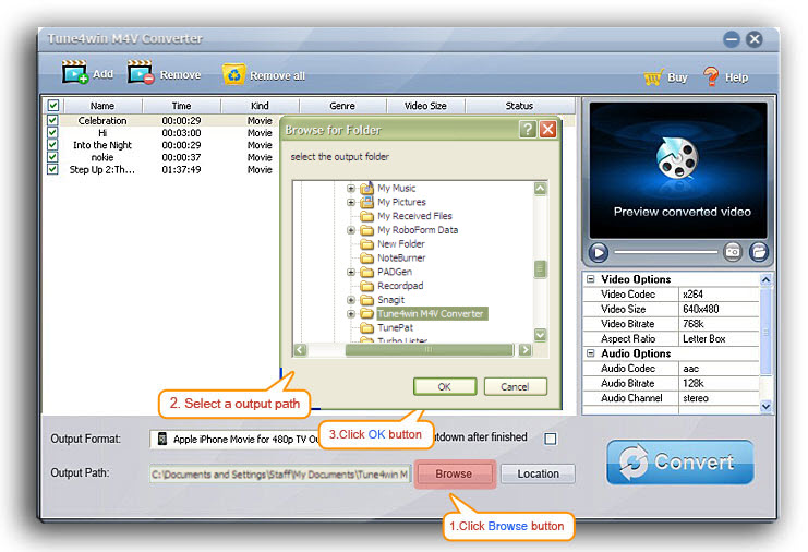 settings for burning cd